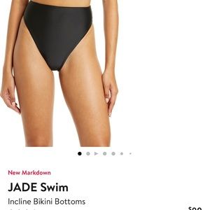 Jade swim bikini bottoms high waist